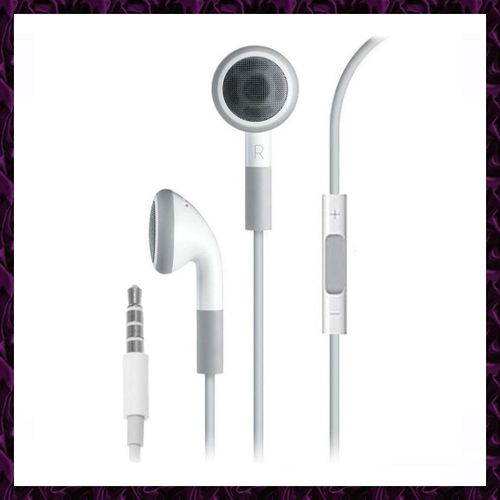 iPod Earphones Écouteurs embout auriculaire - filaire jack 3,5mm - pour iPod (1G, 2G, 3G, 4G, 5G); iPod classic; iPod mini; iPod shuffle (1G, 2G)