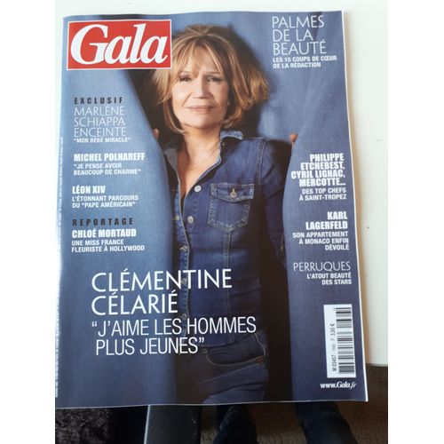 Gala 1666 Clémentine Célarié, Marlène Schiappa Enceinte, Michel Polnareff, Léon Xiv, Des Tops Chefs À St Tropez....