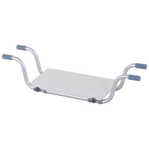 Siège De Baignoire - Siège De Bain Suspendu Réglable - Tabouret De Salle De Bain - Dim. 71-81l X 22l X 18