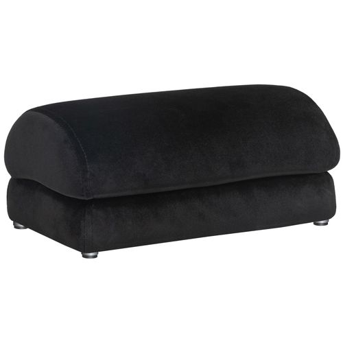 Repose-Pied Sous Le Bureau - Repose Pied Bureau Antidérapant - Mousse Souple Velours Noir