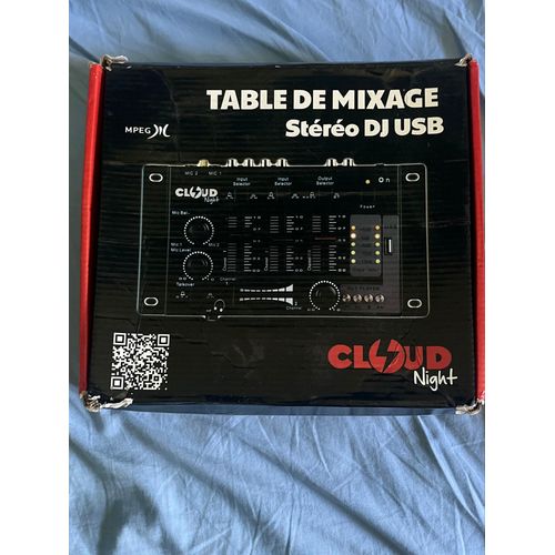 Table de mixage stéréo du usb