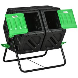 Composteur de jardin - bac à compost pour déchets -
