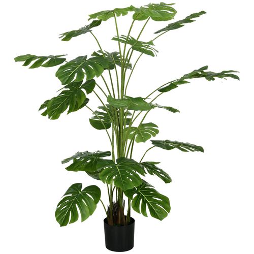 Plante artificielle Monstera H.1,8 m feuilles de tortue grand réalisme