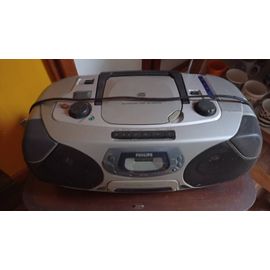 Lecteur cd k7 radio portable Philips