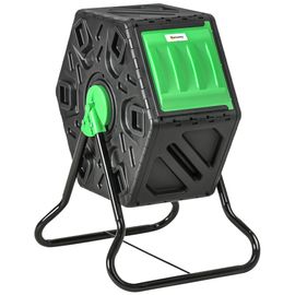 Composteur de jardin 65L - bac à compost pour déchets