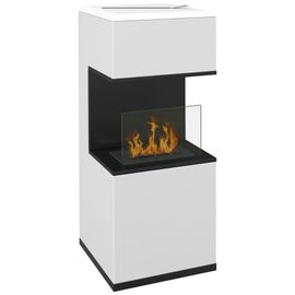 Cheminée bioéthanol design - brûleur 1,2L - contrôle de flamme,