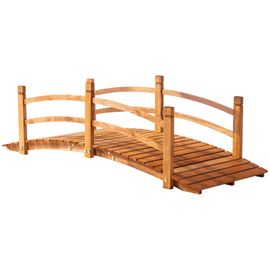 Pont de jardin - pont de bassin avec balustrade -
