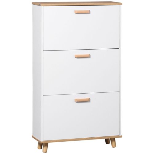 Meuble À Chaussures Style Scandinave 3 Portes 3 Étagères
