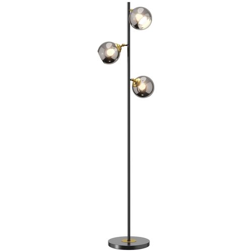Lampadaire Globe Néo-Rétro 3 Ampoules Orientables H.162 Cm