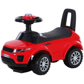 Porteur enfants voiture 12-36 mois coffre klaxon rouge