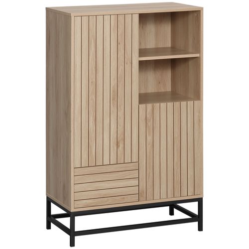 Buffet Haut Design Urban Craft - 2 Portes, 2 Niches, Tiroir