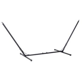 Support Pied De Hamac Réglable Structure Métal Époxy Noir