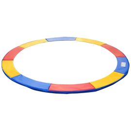 Couvre-Ressort Trampoline Ø 244 Cm Pvc Pe Haute Densité Rembourrage 15 Mm Multicolore