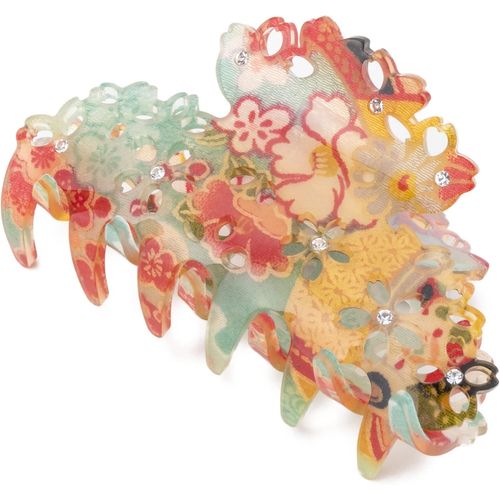 Shiba-Pince À Griffes Cheveux Sakura Pour Femmes Filles Fleur Pince À Cheveux Barrette Banane Crabe Esthétique Pince À Cheveux En [1 