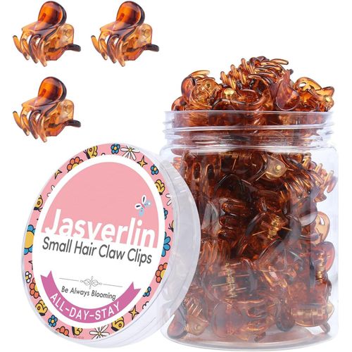 Shiba-Lot De 50 Mini Pinces À Cheveux Brunes Pour Cheveux Fins, Forte Prise En Main, Sans Douleur, Accessoires De Coiffure Pour Fe[6 