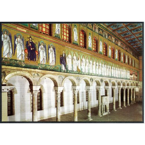 Carte Postale Ravenna, Basilica Di S. Apollinare Vi Sec, Veduta Generale Della Parete Destra, 1993
