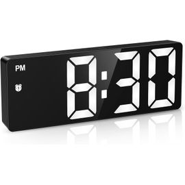 ERSHI-Réveil Numérique, Horloge Numérique avec Grand écran LED[519]