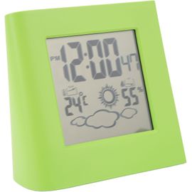 ERSHI-Réveil Solaire Réveil à énergie Solaire Réveil écologique Horloge de Bureau Solaire Horloge de Charge Solaire pour Horloge d[6