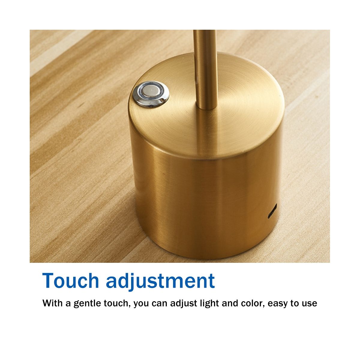 Lampe de Table Nordique LED Lampe de Table Tactile Bar H?Tel... - 5