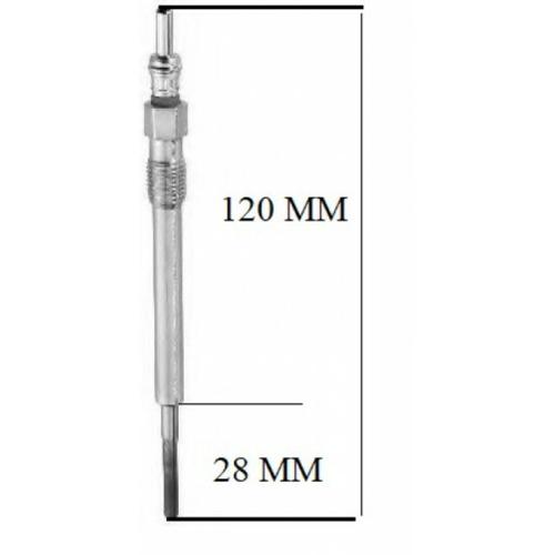 Bougie De Préchauffage - Fiat Punto 1.3 D 80 Multijet À Part. 03/2012