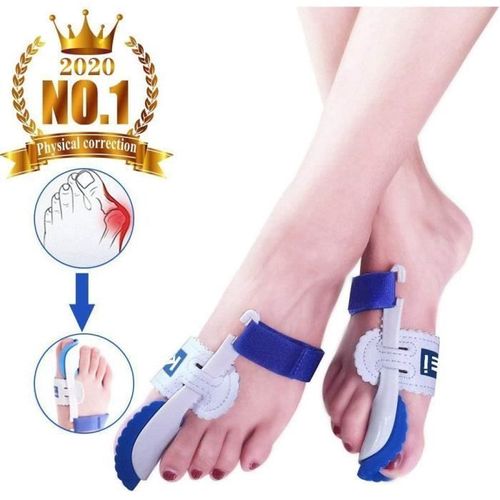 Kemei Paire De Coussinets De Correction Avec Attelle Pour Hallux Valgus Et Oignon Soulagement De La Douleur Et Correction Pour[ 60]. Multicolore