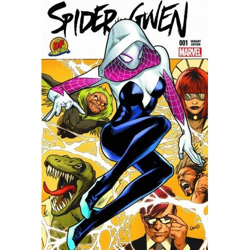 Comics Vo Spider Gwen 1 Dynamic Forces Signé Greg Land