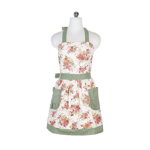 Tablier De Cuisine Pour Adultes (Fond De Teint Fleur Concassée 49 * 45cm), Tablier Réglable Avec Poche Pour La Cuisine À La Maison Salle À Manger, Barbecue