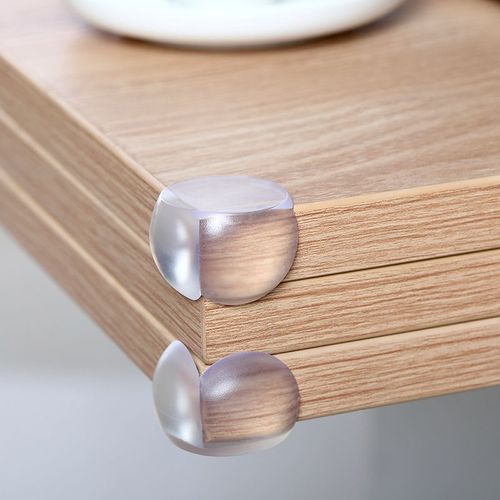 Lot De 20 Coins Transparents Ball, Protection D'angle De Table Pour Enfants, Coin De Table Pour Bébé, Meubles Résistants Aux Adhésifs Transparents
