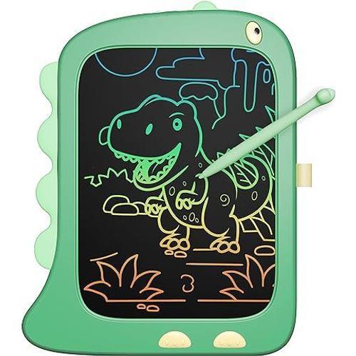 Tablette Pour Enfants (Vert), Jouets Pour 3 Ans, Tablette D'écriture Lcd, Tablette À Dessin Pour Enfants, Ardoise Magique Jouet Dinosaure 2 3 4 5 6 Ans Garçons Filles Cadeau D'anniversaire