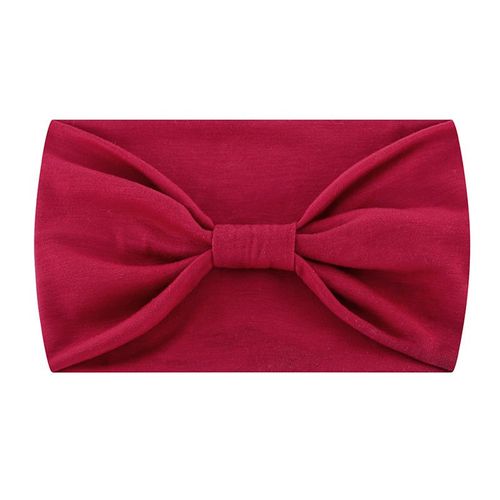 Bandeau Rouge Large Bandeau Élastique Doux Pour Femme, Bandeau D'exercice De Yoga, Bandeau Pour Femme