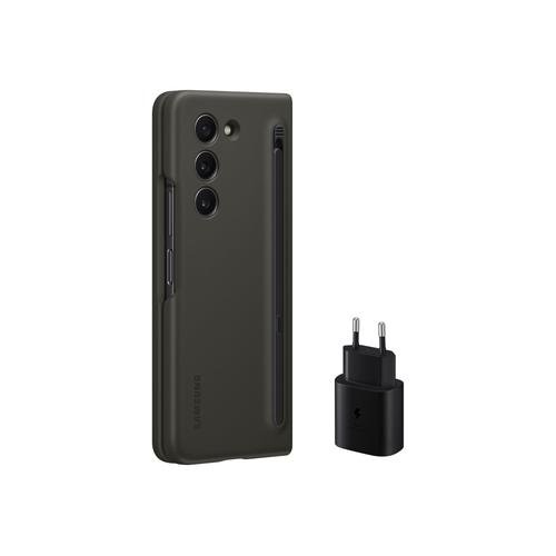 Samsung Ef-Of94k - Kit D'accessoires Pour Téléphone Portable - Étui Mince S Pen, Ta800 Sans Câble - Graphite - Pour Galaxy Z Fold5