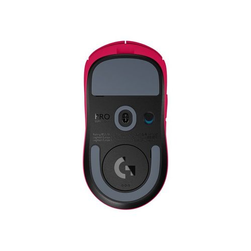 Logitech G PRO X SUPERLIGHT 2 - Souris - jeux - optique - 5 boutons - sans fil - 2.4 GHz - récepteur USB Logitech LIGHTSPEED - rose