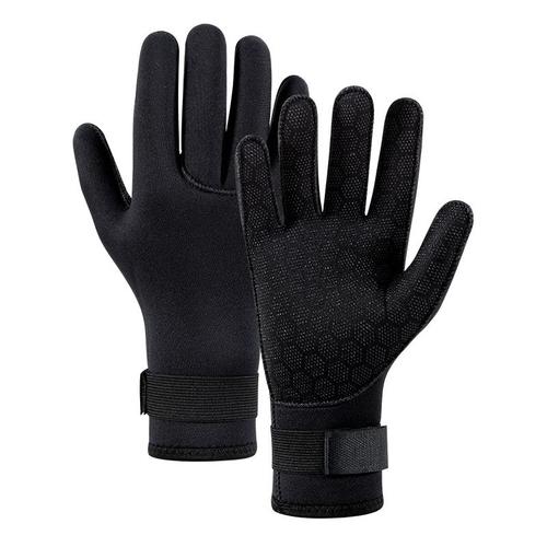 Gants De Plongée 3mm (S [Convient À Une Largeur De Paume De 7,5-8]), Néoprène Antidérapant Et Chaud, Adapté À La Plongée Sous-Marine, À L'apnée Et À La Natation, Gants De Sports Aquatiques Imperméable