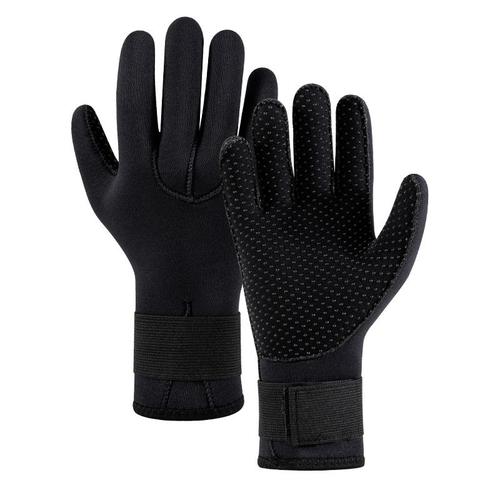 Gants De Plongée Antidérapants De 3 Mm (M [Convient À Une Largeur De Paume De 8,5-9]), Chauds, En Néoprène, Adaptés À La Plongée Sous-Marine, À L'apnée Et À La Natation, Gants De Sports Nautiques Impe