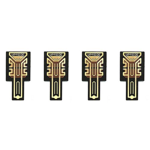 4 Pi¿¿ces Autocollants D'Am¿¿lioration Du Signal Amplificateur de Signal Portable SP11 Pro Amplificateur de Signal de T¿¿l¿¿phone Portable Amplificateur D'Antenne Autocollant