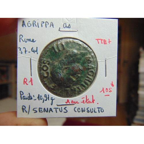 Piece Antique Agrippa As