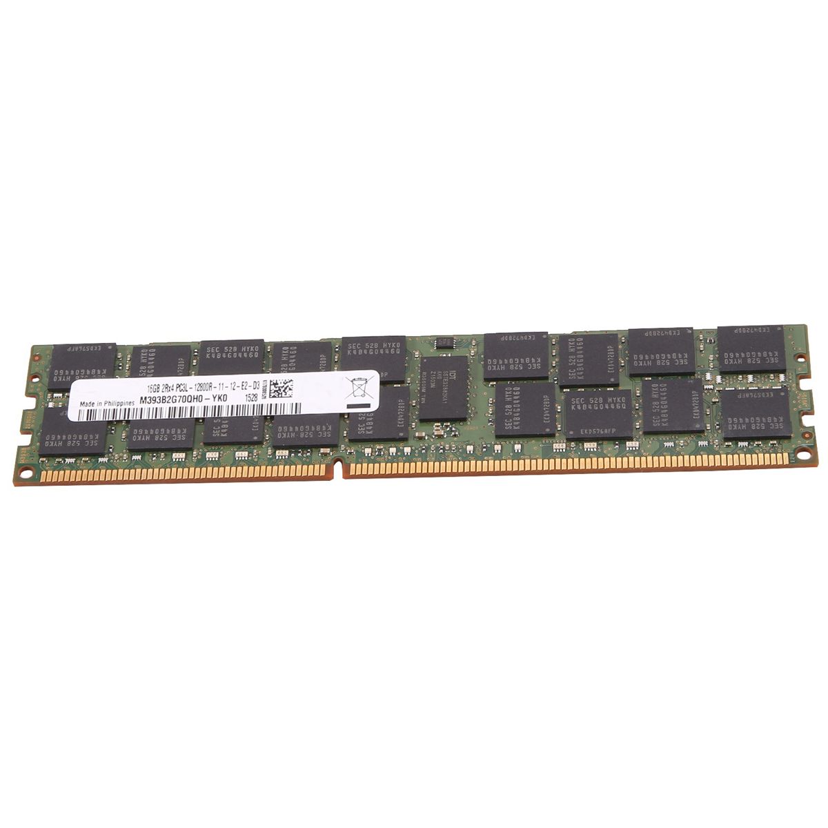 2X DDR3 16GB 1600Mhz RECC Ram PC3-12800 Mmoire 240Pin 2RX4 ... - 3