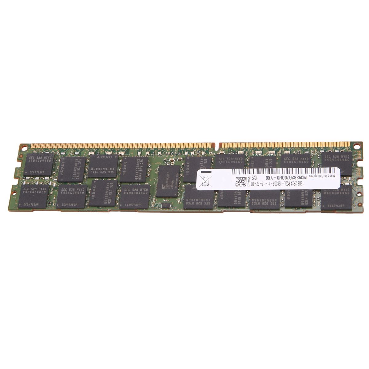 2X DDR3 16GB 1600Mhz RECC Ram PC3-12800 Mmoire 240Pin 2RX4 ... - 5
