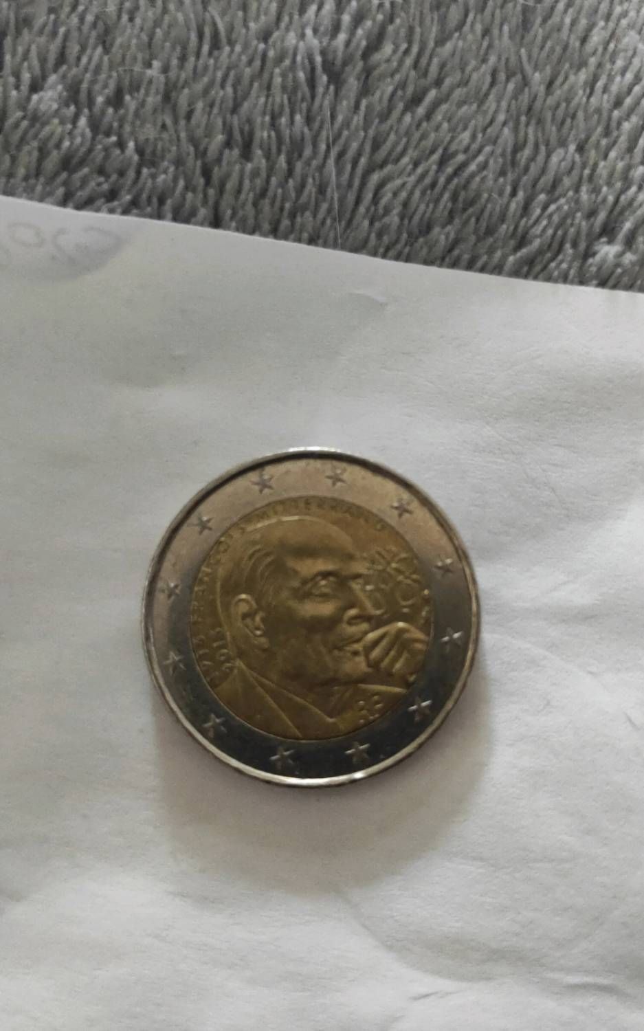 Pièce 2€ François Mitterrand