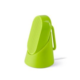Mino T Enceinte Bt Avec Mousqueton Integre Jaune Fluo