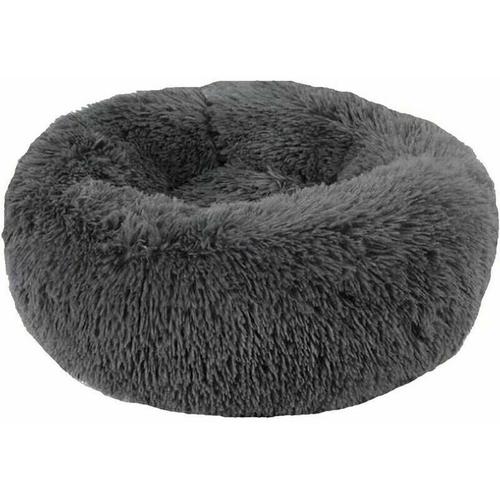 Lechuang Lit Moelleux Rond Pour Chien Extra Large Lavable Avec Coussin,Deluxe Panier Chien Coussin Panier Donut Lit Pour Chien Grande Taille-40cmcorbeille Et Panier Pour Chien