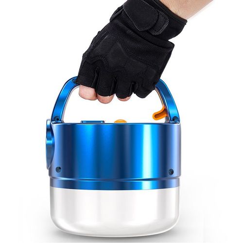 Lampe De Camping À Énergie Solaire, Torche Led Portable Rechargeable Par Usb Avec 5 Modes, Lampe De Camping Étanche 1200 Lumens, Batterie Intégrée 2400mah, Adaptée À La Tente, À La Pêche Et À La Rando