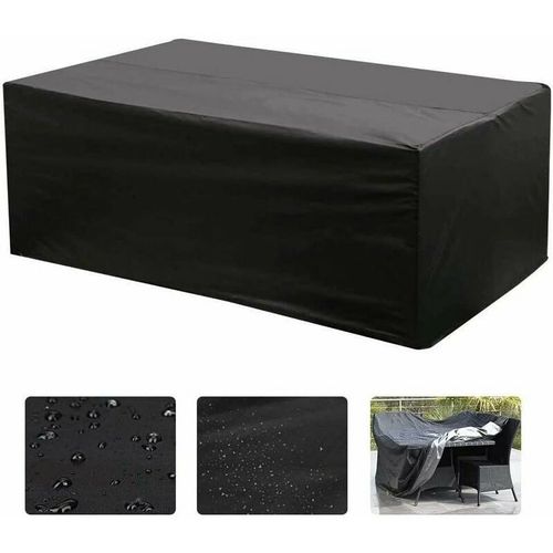 Housse Salon De Jardin?Housse De Salon, Table Rectangulaire Oxd Pour Meubles De Jardin Uv Protection (213 X 132 X 74 Cm)Housse Salon De Jardin