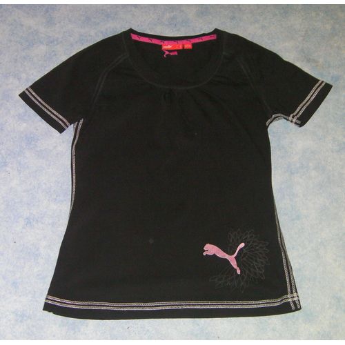 Tee-Shirt Noir Puma - Taille 12 Ans