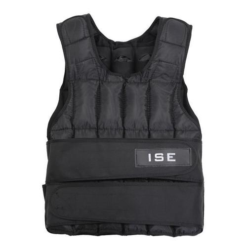 Gilet Lesté Réglable De 10kg - Ise - Entrainement Musculation Running - Mixte