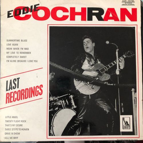 Eddie Cochran Last Recordings