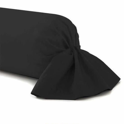 Taie Traversin 45 X 185 Cm - Noir 100% Coton - Homerokk