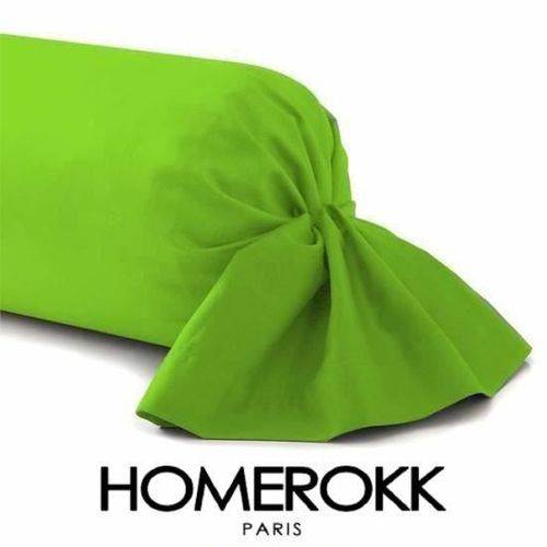 Taie Traversin 45x185cm - Vert Anis100% Coton