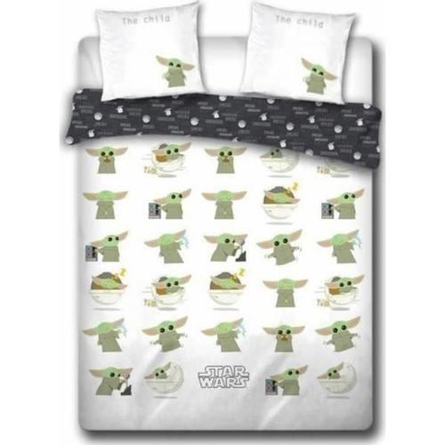 Star Wars - Parure De Couette 240 X 220 + Taie D'oreiller + Drap Housse 160 X 200 Anthracite - Homerokk