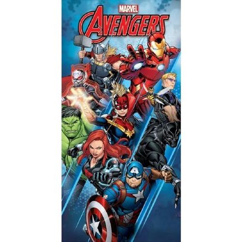 Drap Serviette De Plage Bain Avengers Endgame Marvel Thor Hulk Captain America